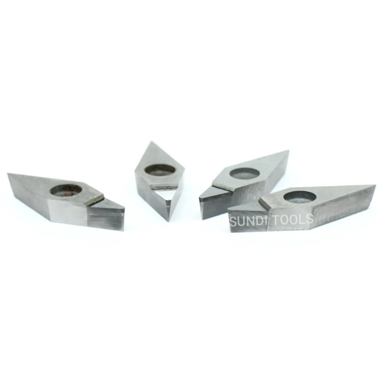 VCGT160404 diamante round tools for cylindre surfeising car heed cbn plaquettes pcd insert