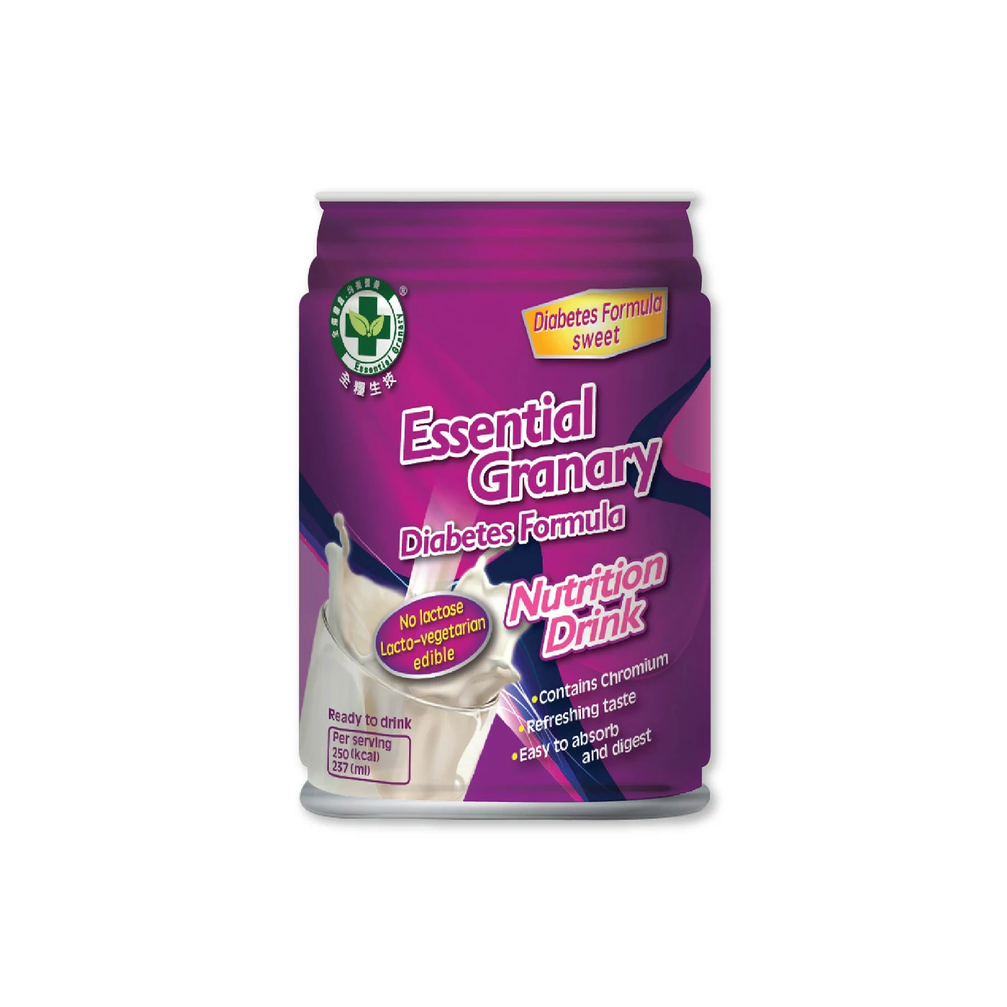 Sweet Flavor Diabetes Formula Bottle Supplement Drink