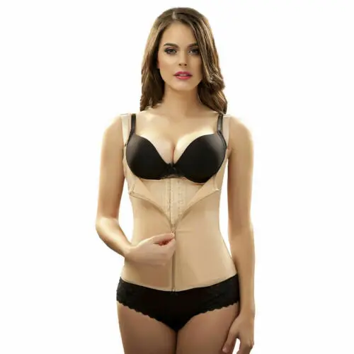 Latex Waist Trainer Body Shaper Shapewear Women Corset Colombian Girdles Steel Boned Slimming Sheath Belly Reducing Shaper