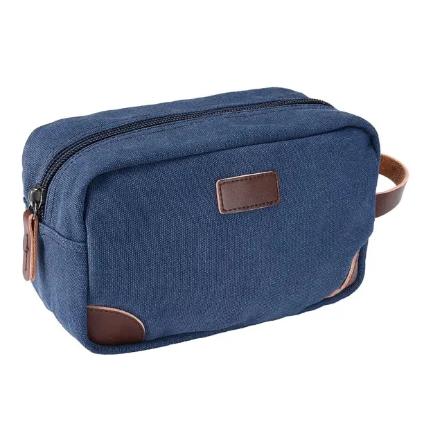 Высококачественный портативный водонепроницаемый Органайзер из полиэфирной хлопчатобумажной ткани, сумка для туалетных принадлежностей, сделанная во Вьетнаме