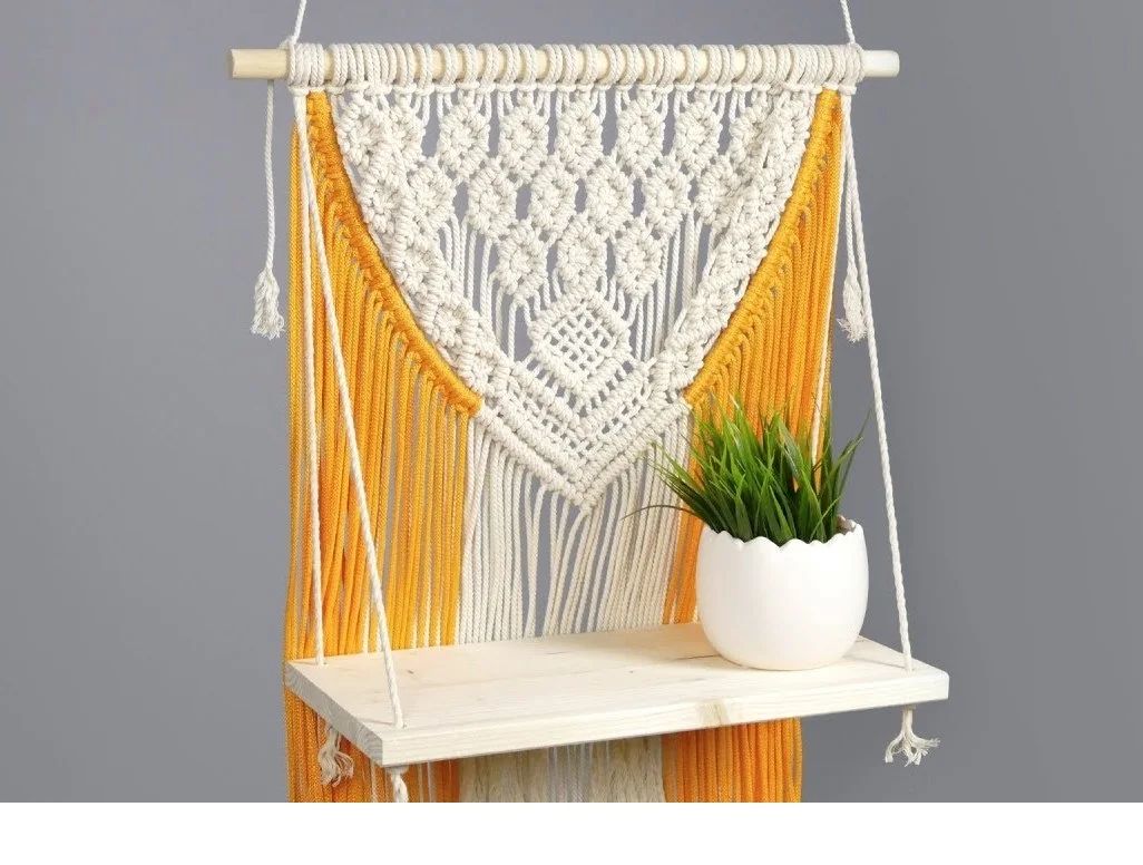 wholesale trendy Macrame Wall Hanging for Theme Wedding Party Decoration home hall decor indoor outdoor
