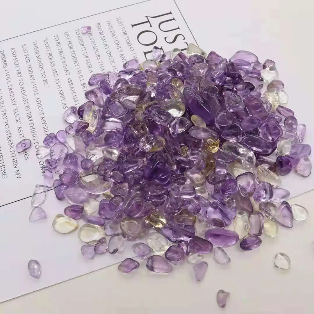 Product Name Amethyst crushed crystals polished crystal Gender Unisex Applicable age All ages Sales method Retail and Wholesale