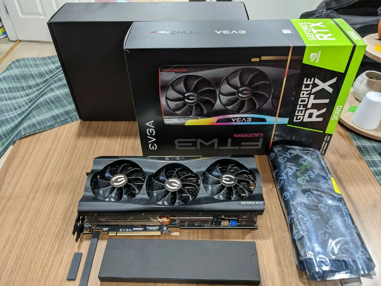 RTX 3060 SUPER 8G Gaming GPU Graphics Card GDDR6 two fans 25W/120W Graphic Card