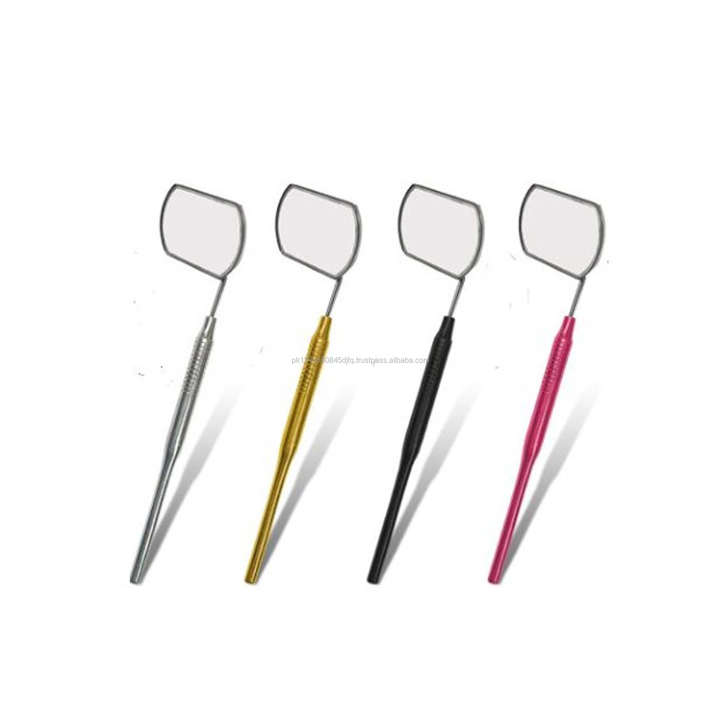 Large Eyelash Mirror Set with Eyelash Tweezers in Pink Black or Silver With Private Logo