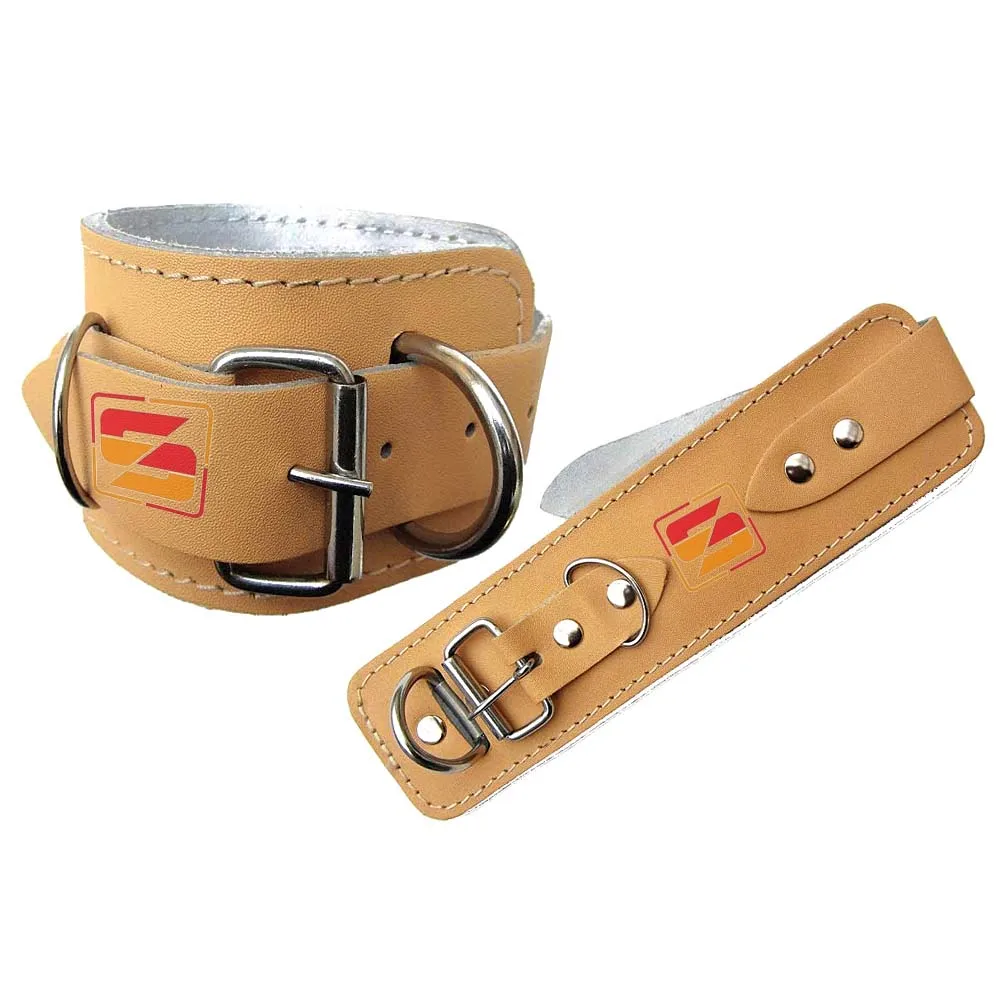 2024 Новый новейший дизайн регулируемая защита для дома и тренажерного зала Оригинальные кожаные ремни лодыжки по низкой цене