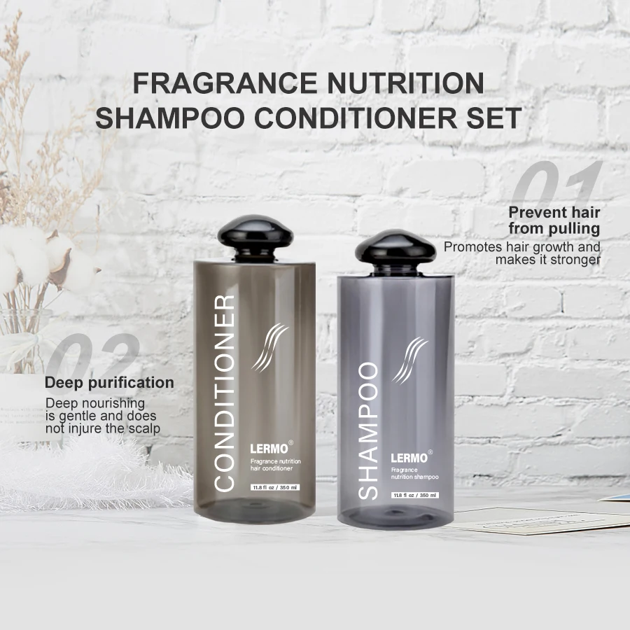 Лучший органический шампунь для роста волос Фирменная торговая марка под заказ против выпадения волос травяной натуральный шампунь для волос и Кондиционер