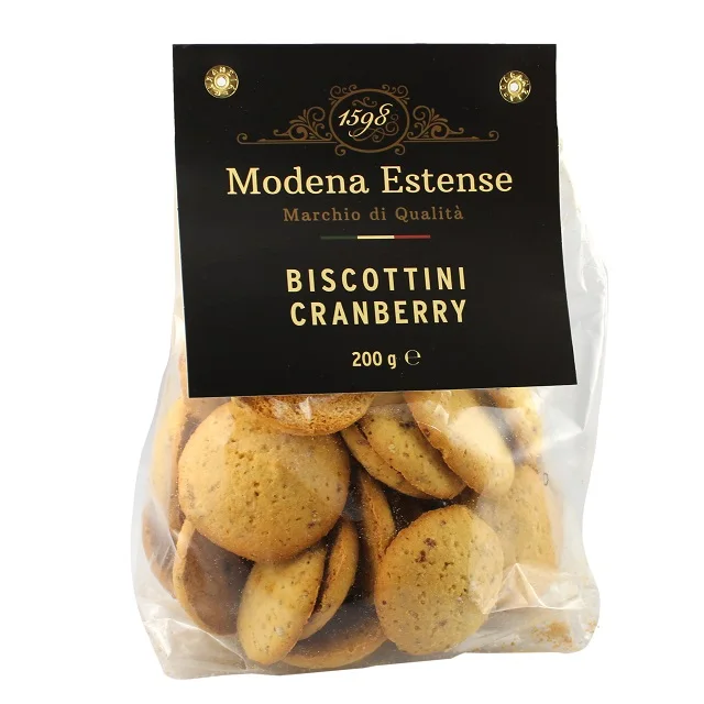 Мягкое Печенье итальянская Клюква Biscottini 200