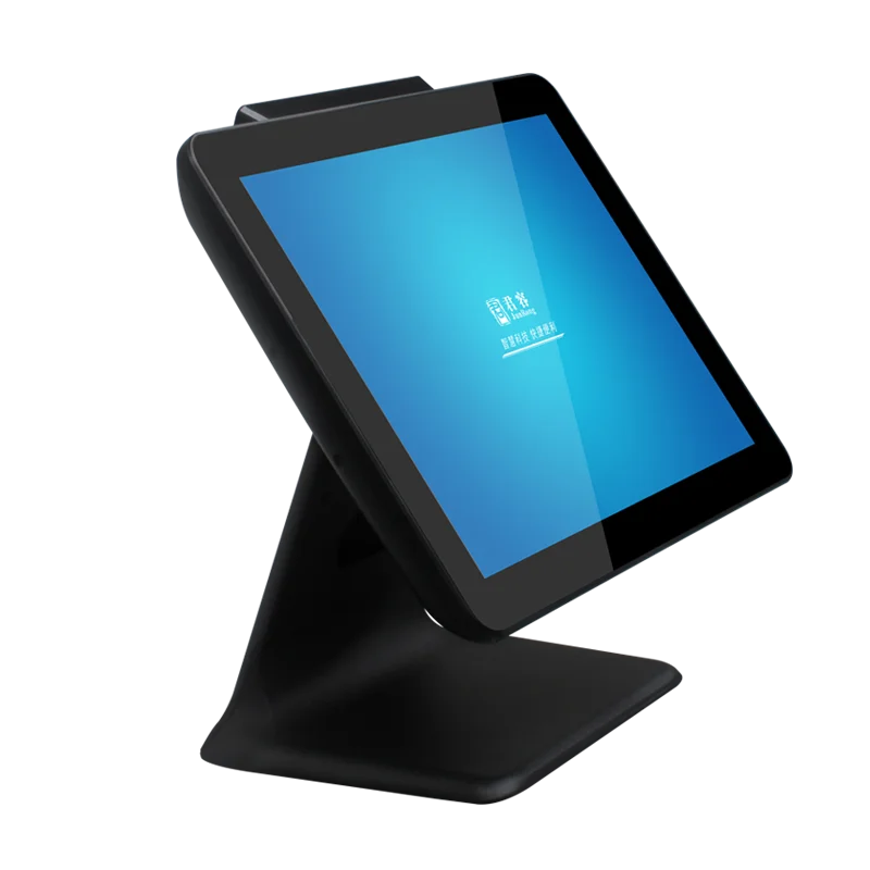 15 inch cashier machine point of sale pos system with rich I/O ports USB/RJ45/VGA/LPT/PS