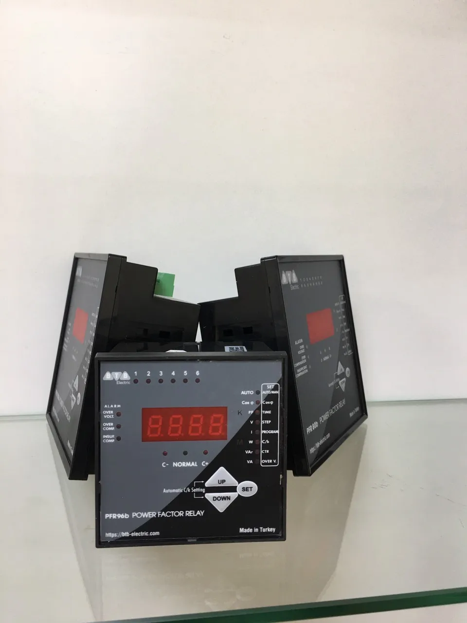 Автоматический контроллер коэффициента мощности 12 шагов 380-415VAC новый стиль 2021 Сделано в Турции