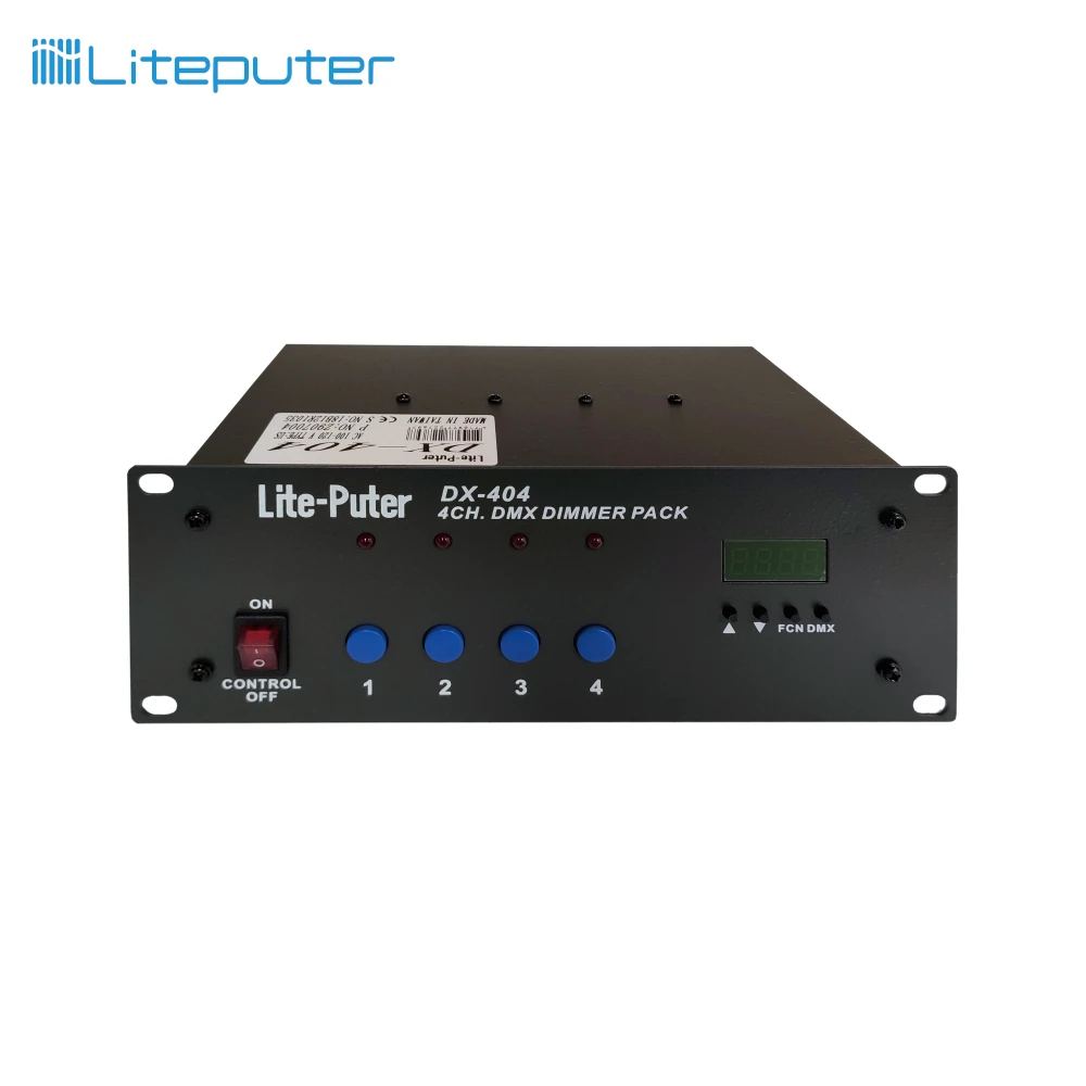 4 канала DMX регулятор света