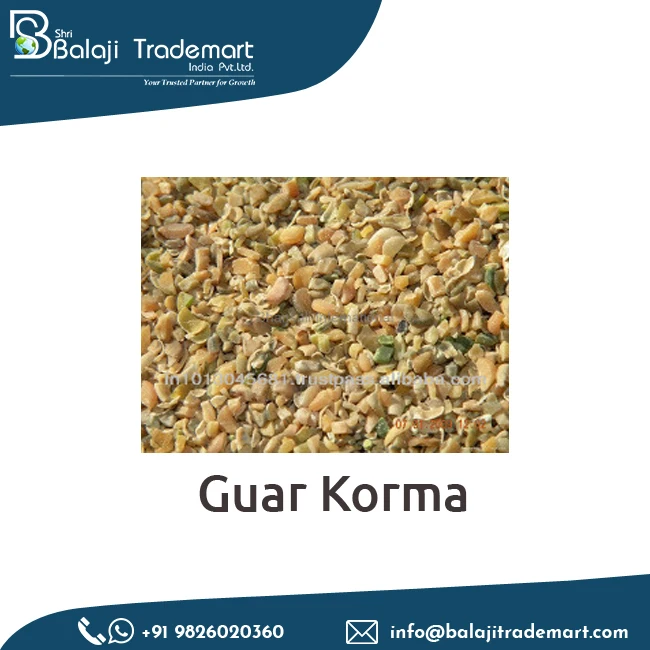 Demanded High Nutritional Value Guar Meal Korma Feed