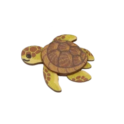 Морская черепаха милые сувениры для аквариума на магните в холодильнике с изображением морских животных