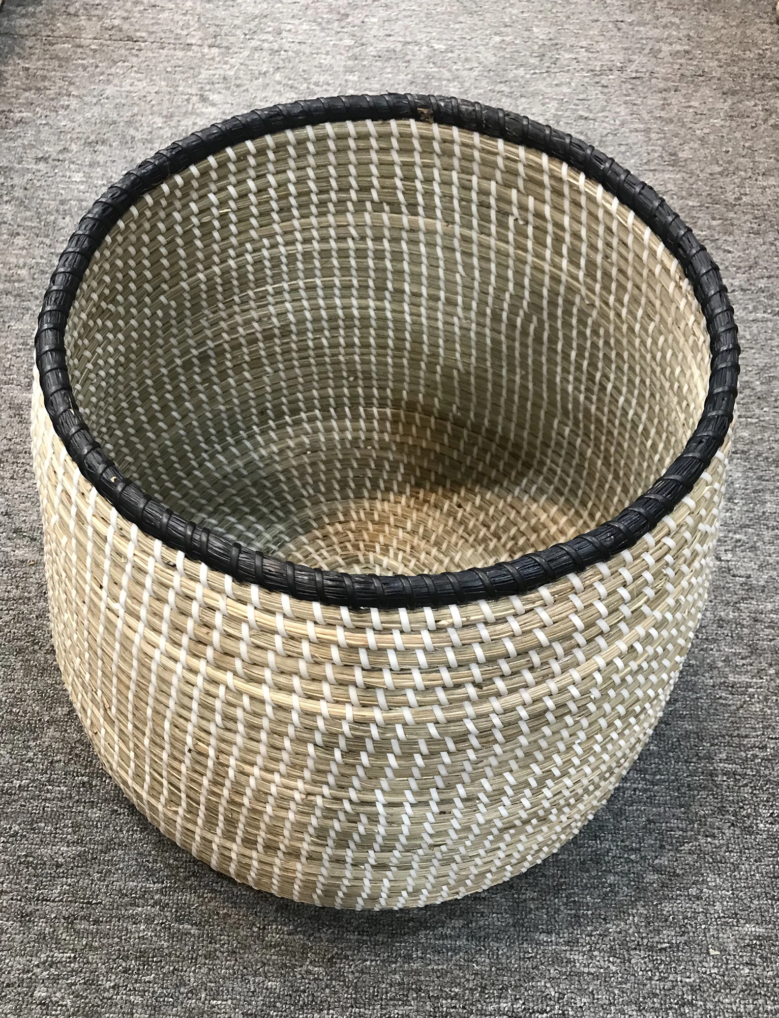 Лучший продавец коробок для хранения из натуральных морских водорослей плетеные корзины ручной работы индивидуальная форма размер прямые услуги OEM