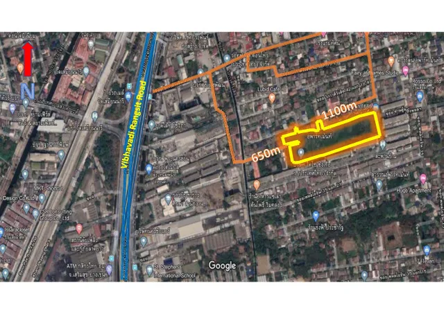 
Land For Sale 25100sqm (6.20Acre) Center in BKK Thailand 