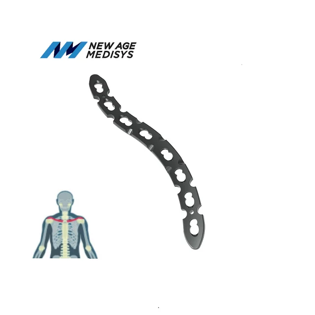 Защитные фиксирующие пластины титановые Ортопедические имплантаты Передняя ключица пластина для использования в больницах Сертификация CE ISO