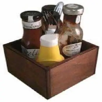 RESTAURANT TABLE CANDY HOLDER SAUCE SPOON HOLDER IDEA KITCHEN DECORATIVE CONDIMENT HOLDER