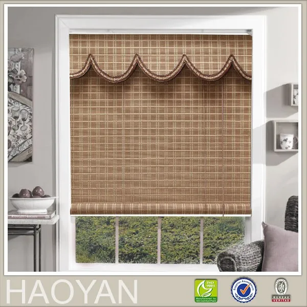 Latest Chinese Traditional Roll-up Bamboo Blinds Curtain