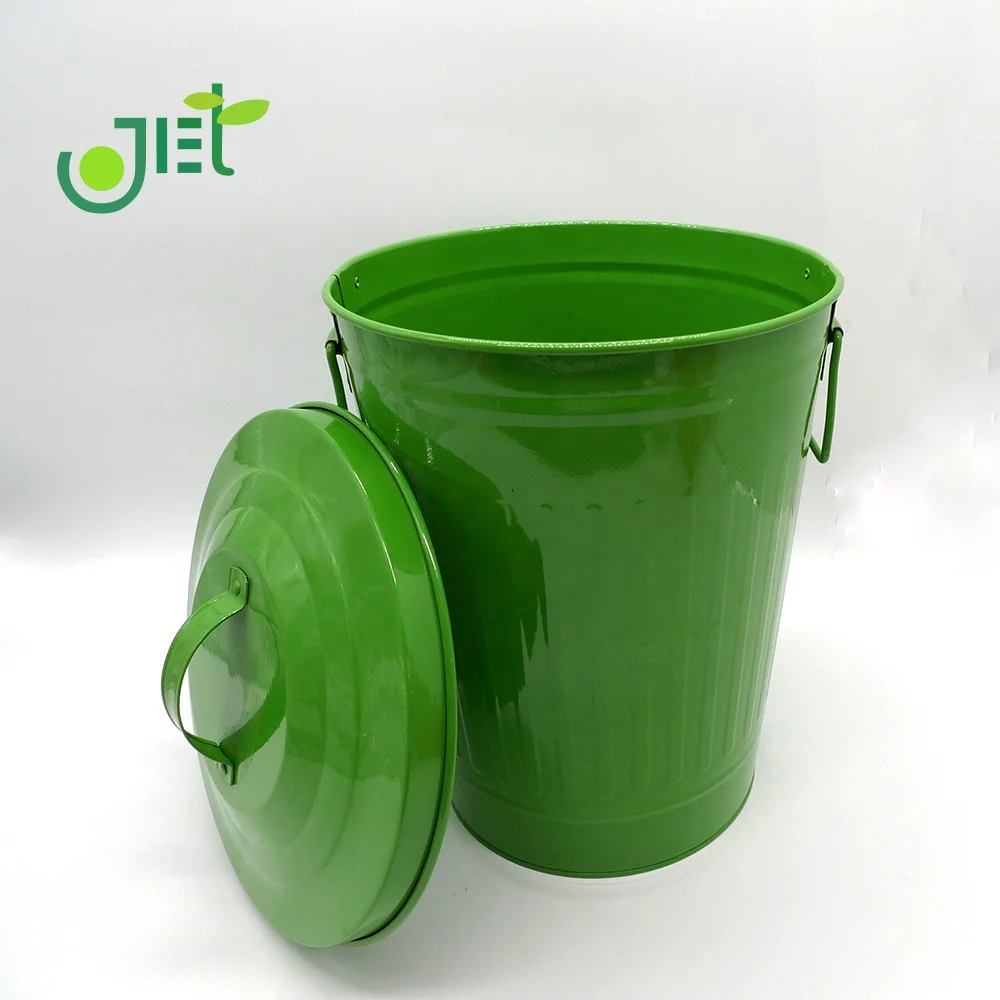 
20L Dust Bin with handle on top and side in iron wire 