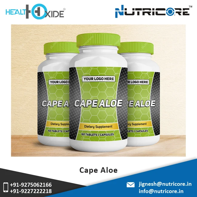 Private Label Cape Aloe Digestive Enzymes Supplement Capsules