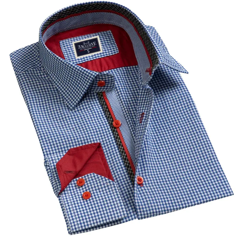 check button down shirt