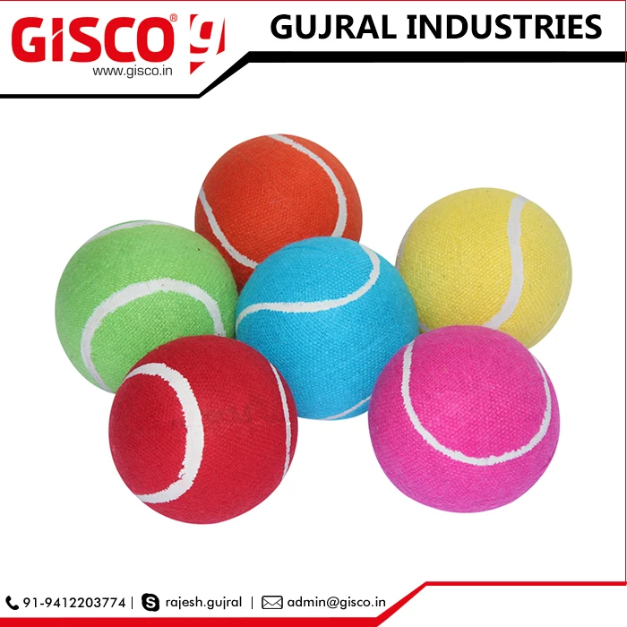 Activity Play Rainbow Colored Tennis Balls