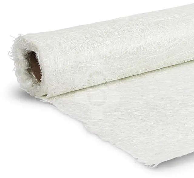 
 Стекловолокнистный коврик с рублеными комплексными нитями-эмульсия связующего  