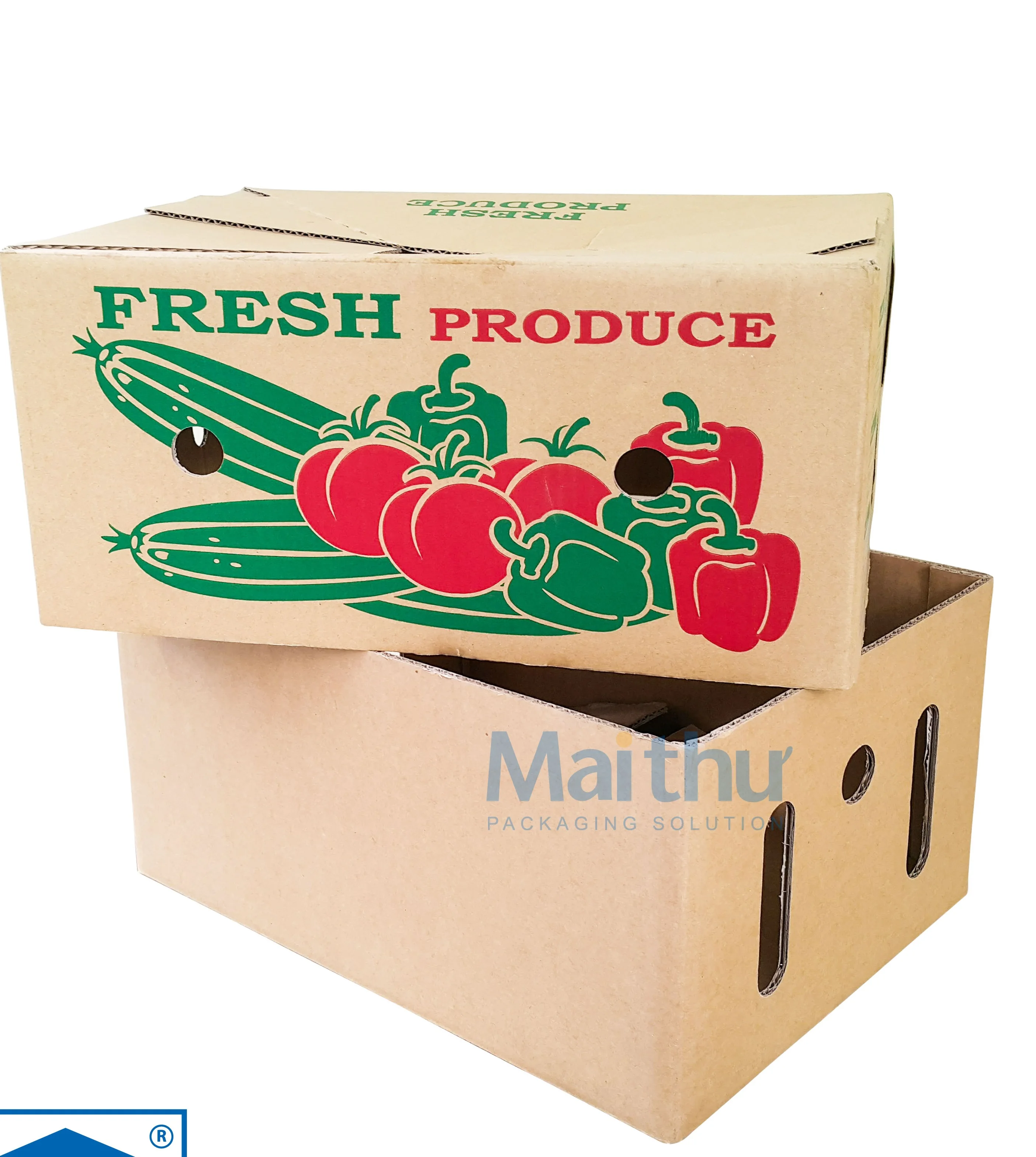 Vietnam Corrugated Shipping Boxes For Vegetable And Fruit