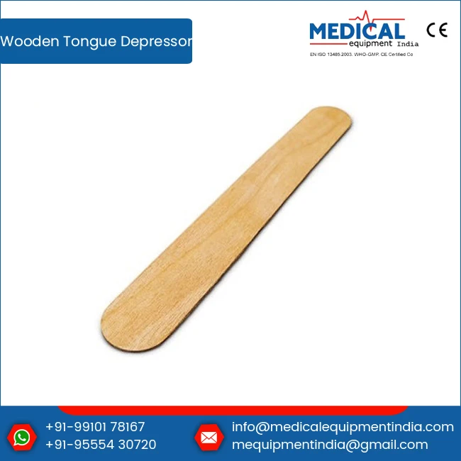 2022 Hot Product Selling Hospital Used Surgical Wooden Tongue Depressor / Surgical Instruments Available At Reasonable Price