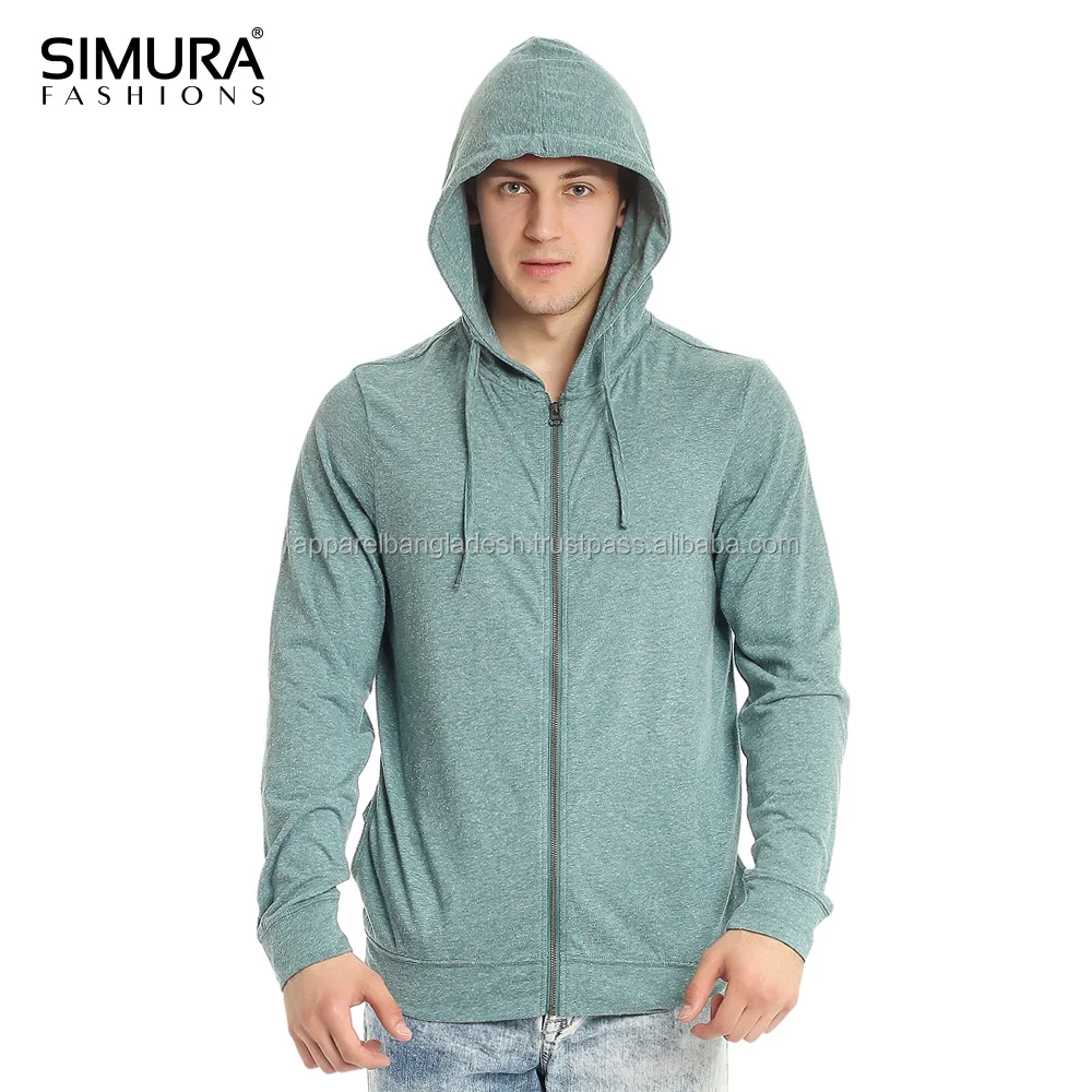 
100% Cotton High Quality Hoodies Black Solid Red Color Pullover Hooded Sweatshirts 