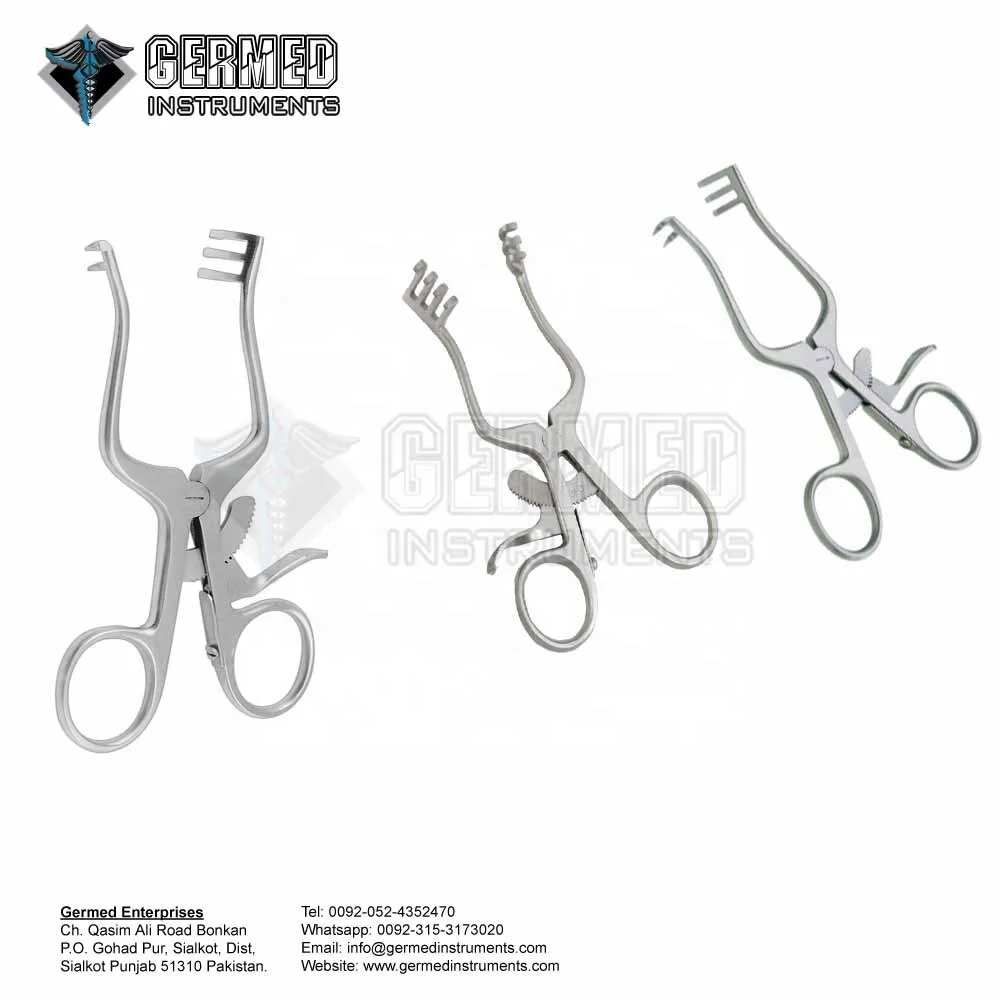 Sialkot Pakistan Made Top Seller Wholesaler Surgical Instruments Weitlaner Self Retaining Retractors By Germed Enterprises