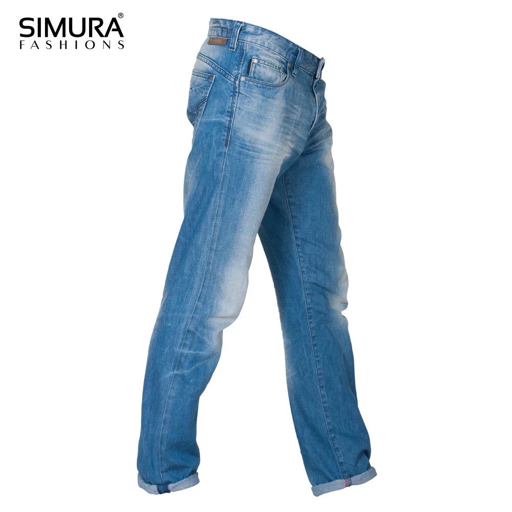 
 Джинсы мужские из денима, 100% хлопок, размеры от S до 4XL  