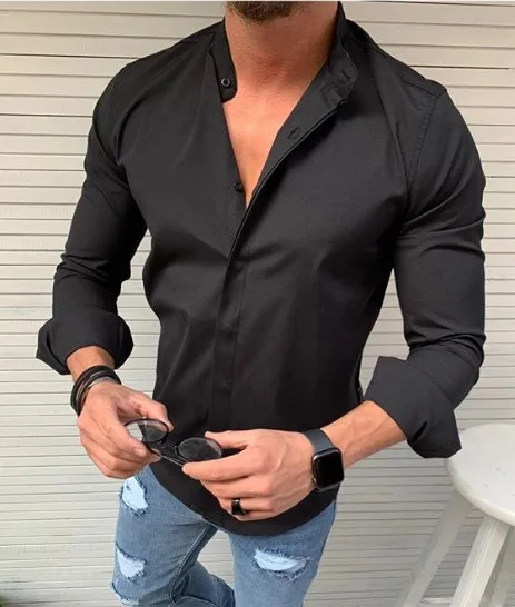Men 2023 Short Sleeves Shirts Custom Designs From Turkish Manufacture Company