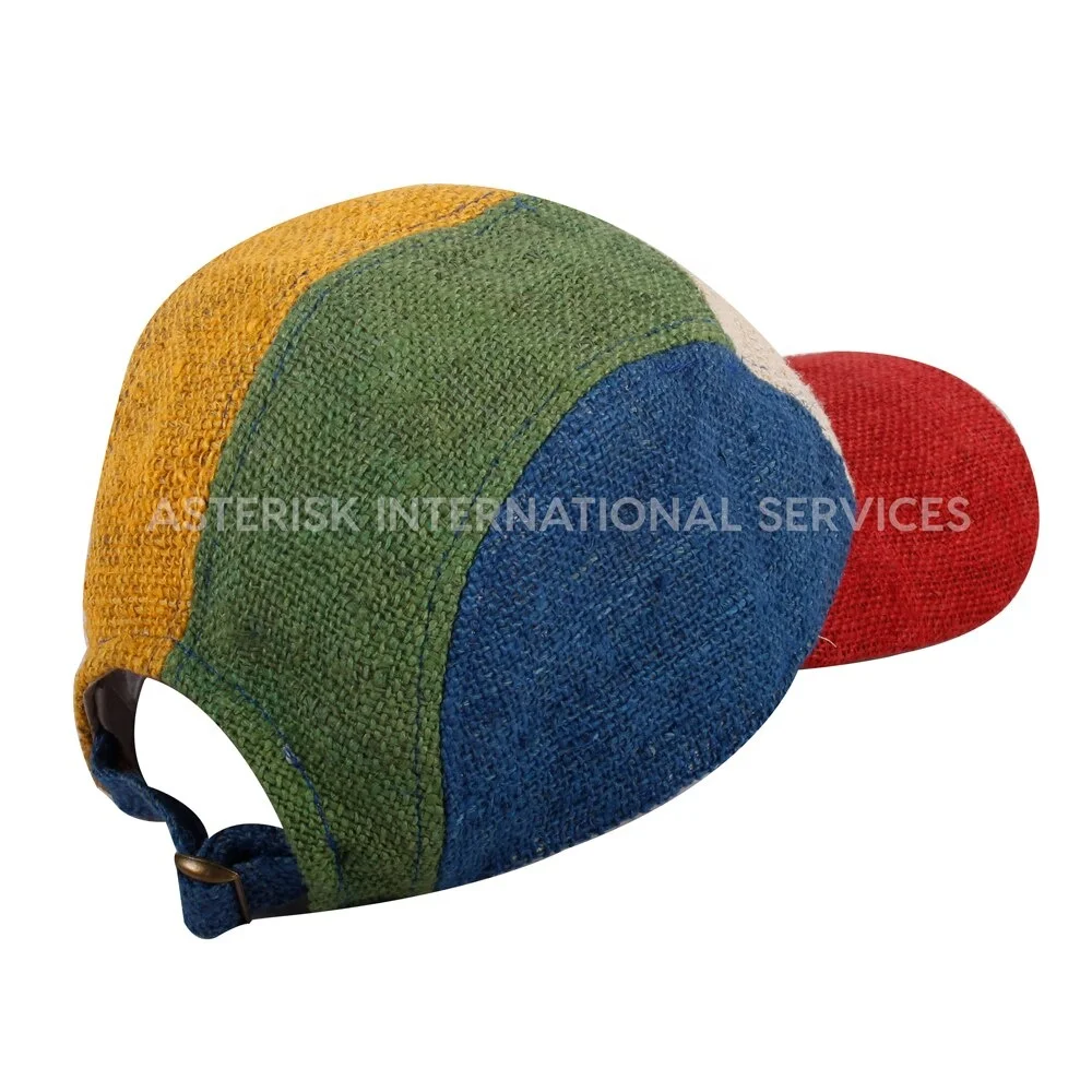 Hemp Baseball Cap Natural - 100% Natural, Eco-friendly and Hand woven HEMP Trucker Hat - Product of Nepal - Amazing Gifts