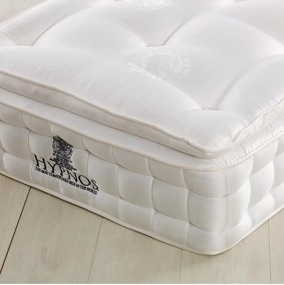 
Deluxe Style Quality Assured Single Side Hotel Bed Set Furniture Latex Spring Mattress 