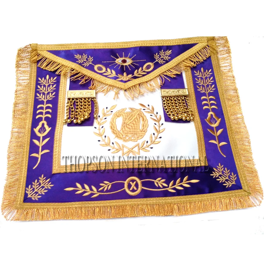 Masonic Regalia Grand Lodge Officer Apron - Masonic Regalia Apron - Masonic Regalia