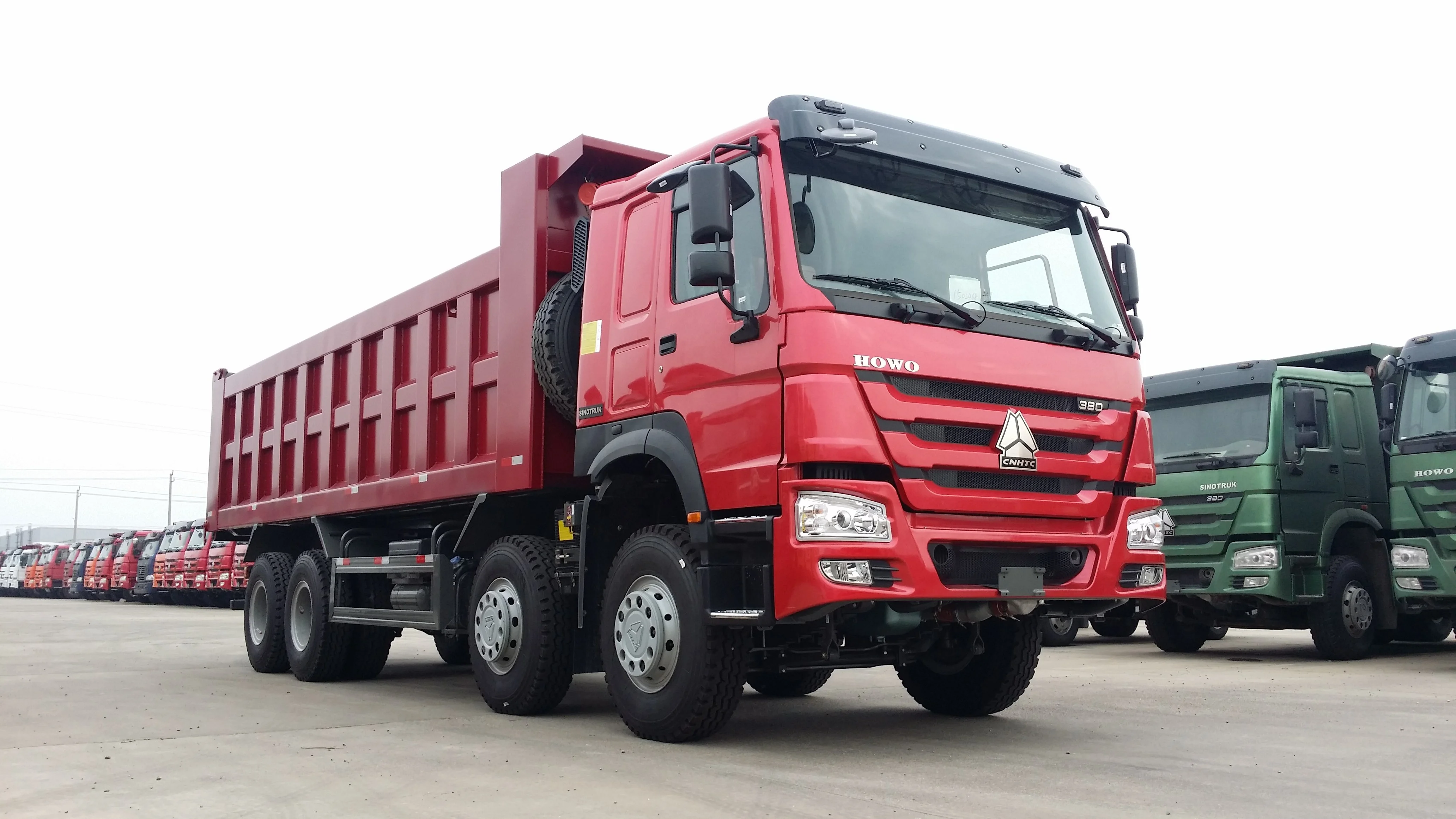 Sinotruk  Howo Factory 8x4  50 ton mining Dumper Truck Price 12 wheeler dump truck for sale