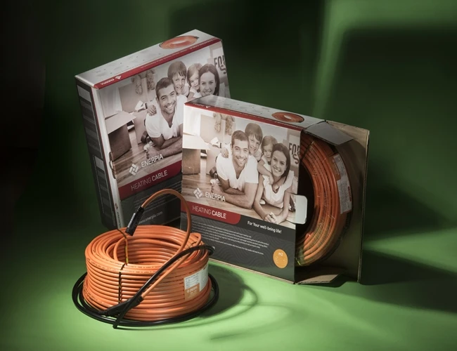 Сделано в Корее, водонепроницаемый нагревательный кабель, электрическая система отопления пола ENERPIA, снижает стоимость строительства
