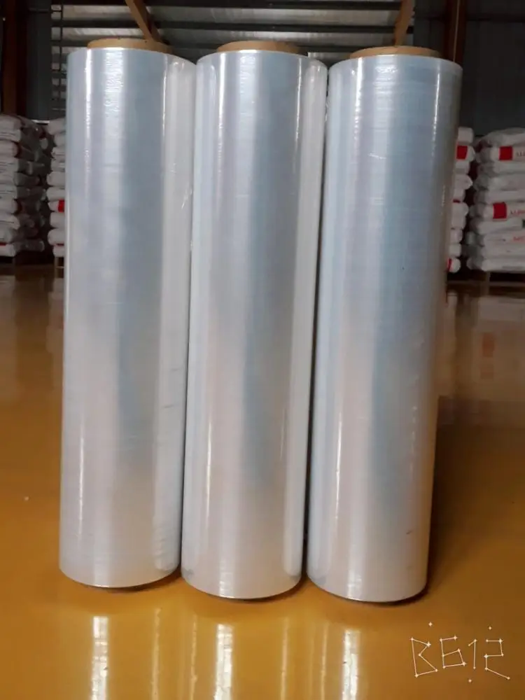 Transparent PVC/PE Shrink Film Customized Pallet Stretch Film Plastic Wrapping Film Making Machine