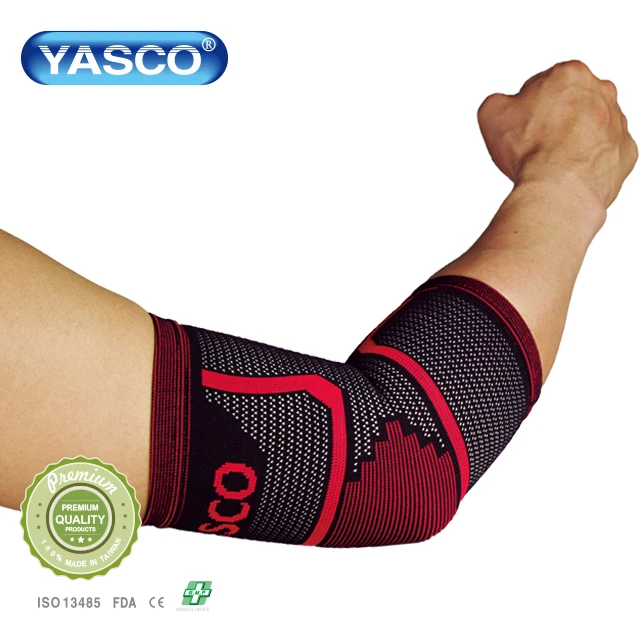 Cool-Off Cool yarn Elbow Support Brace for Arthritis, Joint Pain Relief, Injury Recovery with Adjustable Strapping & Breathable