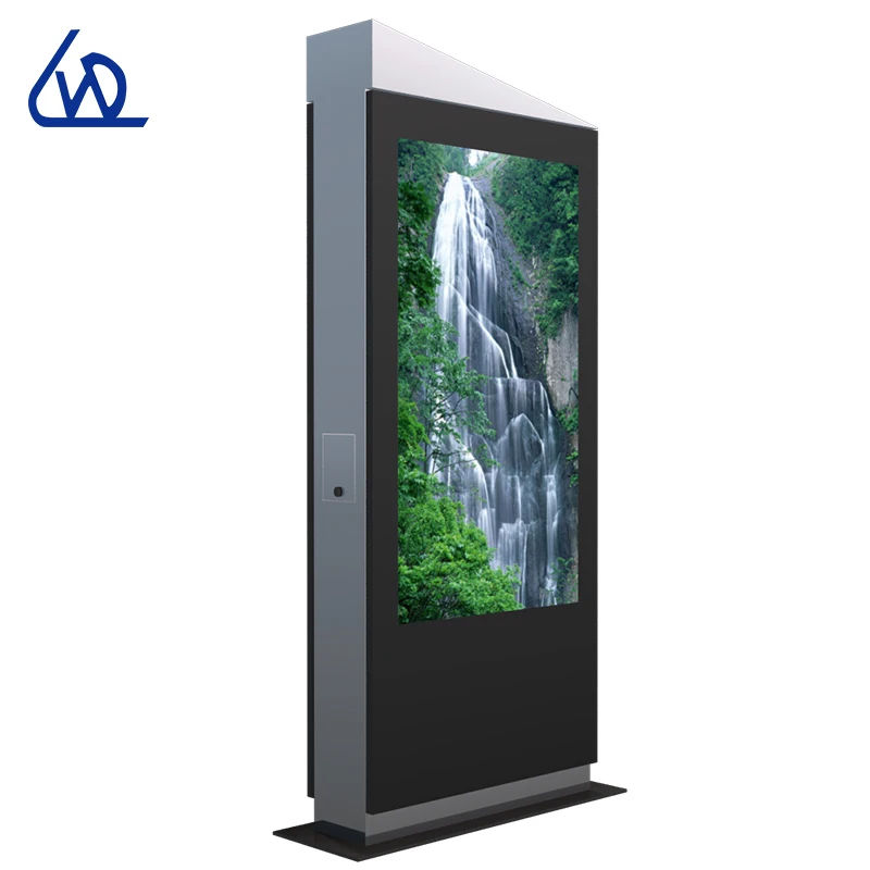 Outdoor advertising Display Floor Stand screen Digital Signage Kiosk panel lcd para tv lg 45 pulgadas