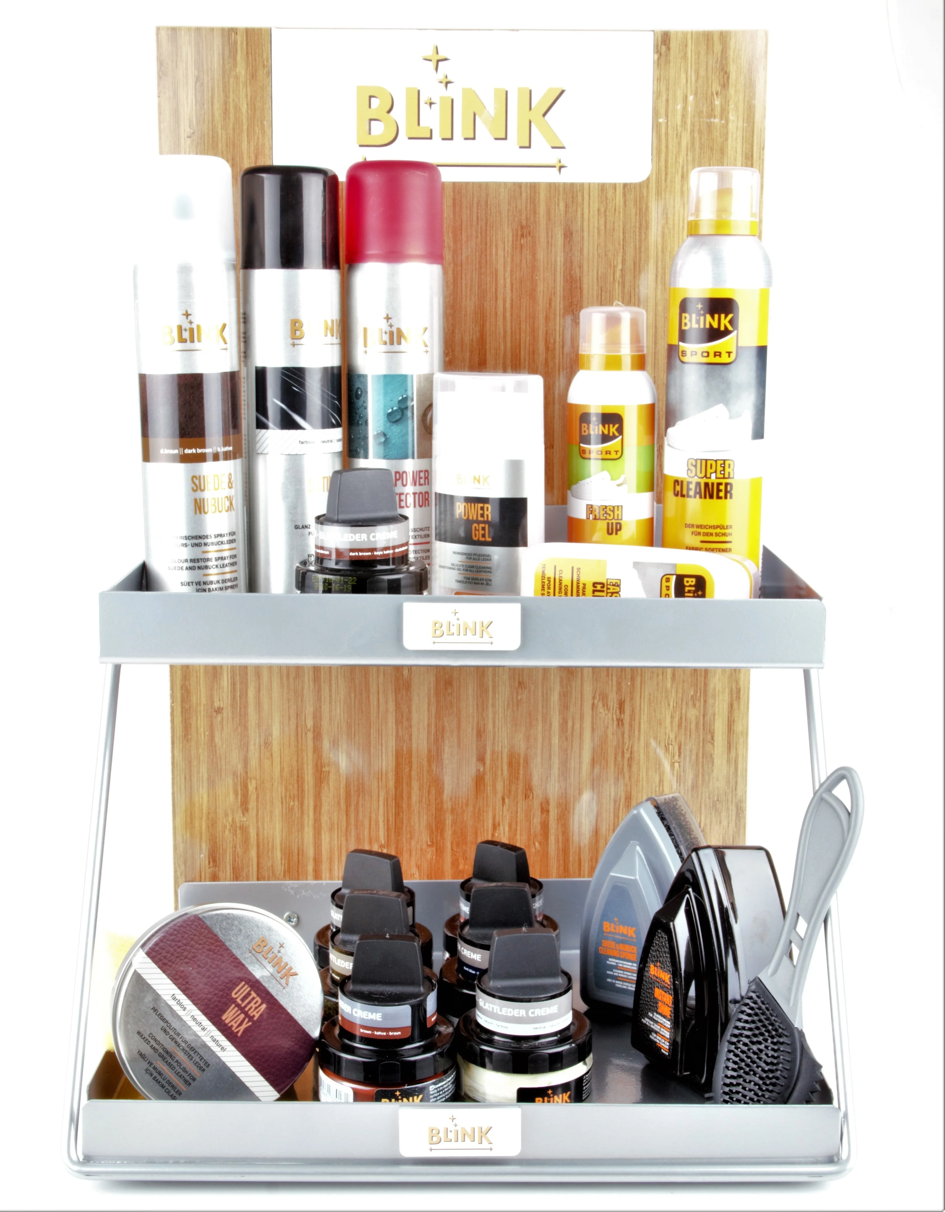 POWER Gel for Leather Shoes and Bags Shoe Care Kit Daily Shoe Care Set Plastic Box Daily Life B-8820- ISO9001 Neutral 75 ML