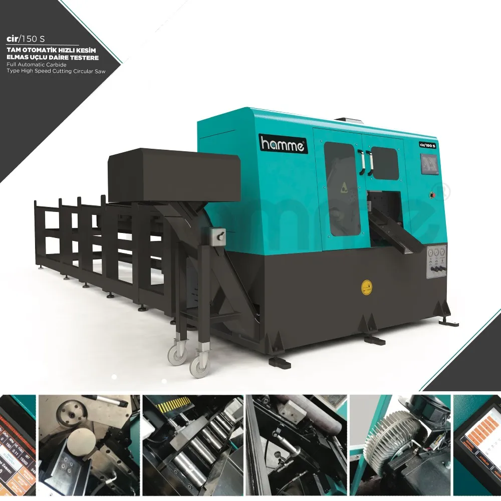 Full Automatic Carbide High Speed Cutting Circular Saw Machine - Hamme-CIR-150S