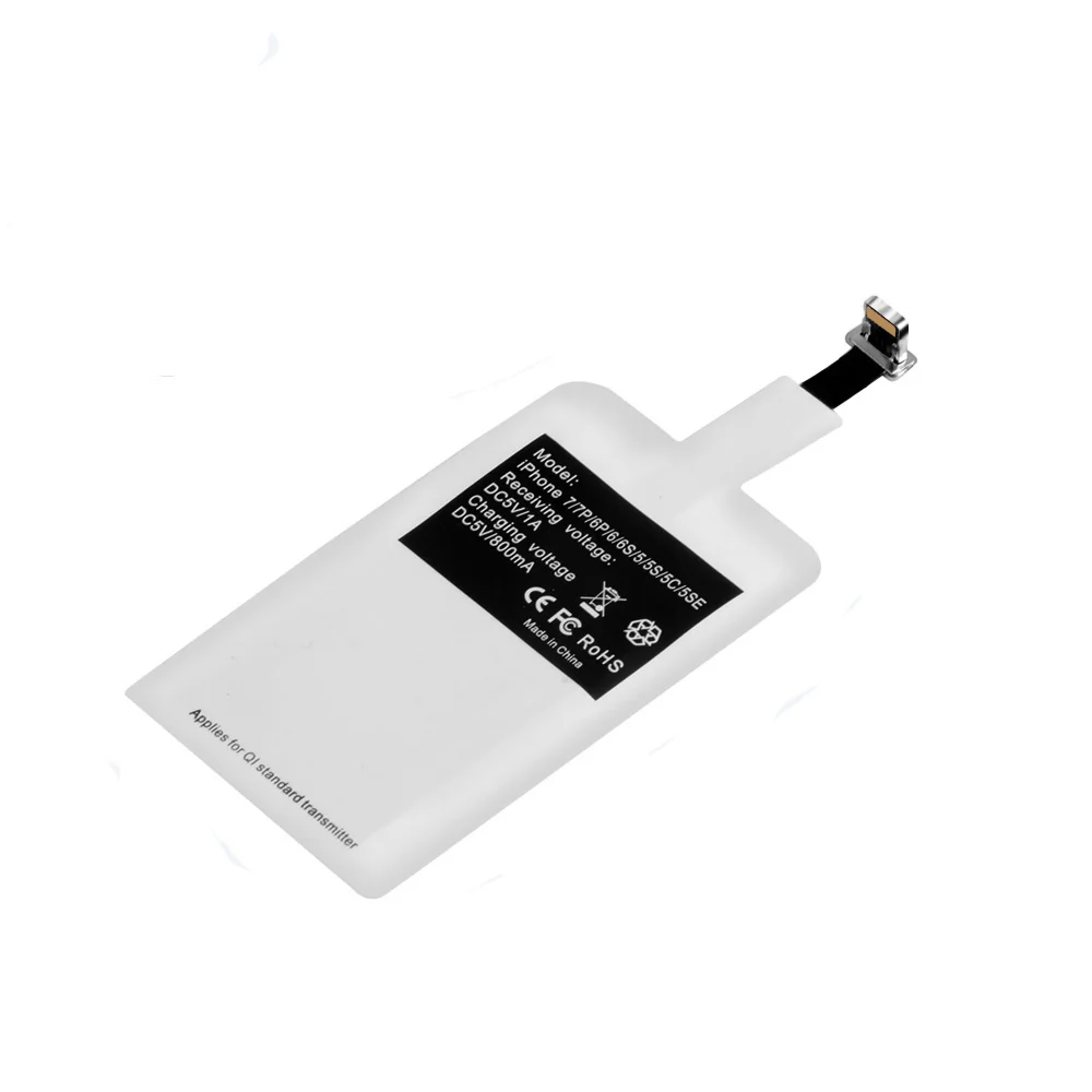 Wireless Charging Receiver, Universal Fast Charging Wireless Charger Receiver for Android for iPhone