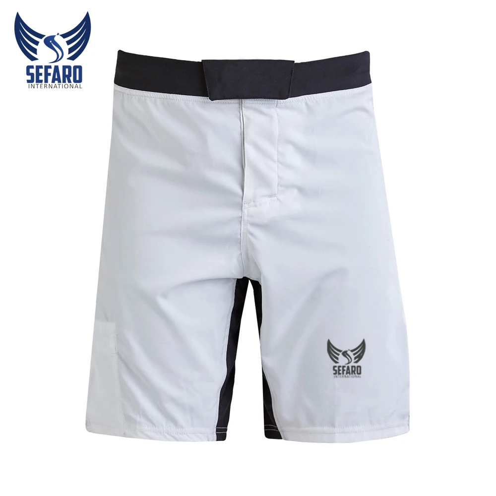 Новейшие 100% шорты из полиэстера унисекс для взрослых Sanda Boxing Muay Thai UFC тренировочные и боевые спортивные штаны