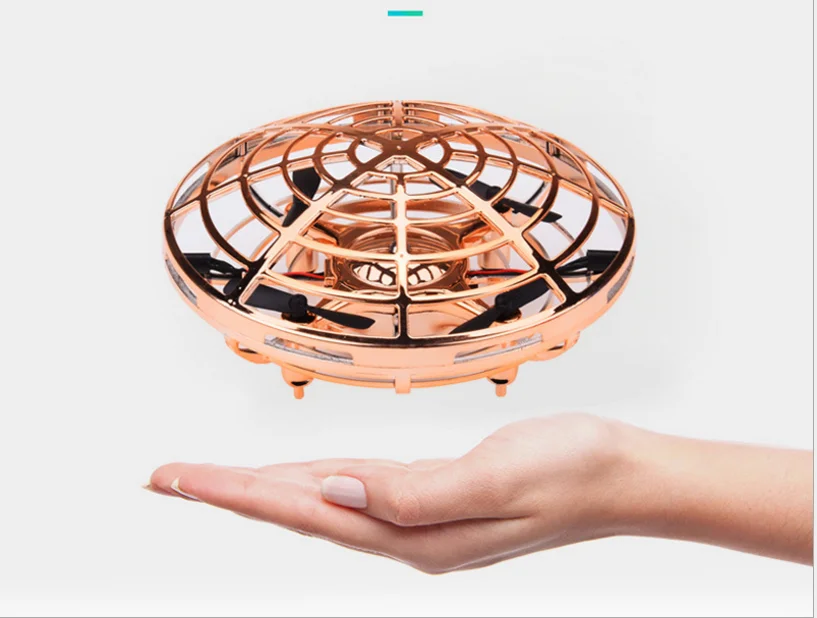 Flying Ball Hand Operated Drones for Kids and Adults, UFO Toy Controlled by Hand Mini Drones for Beginners