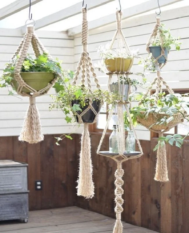Indian Handmade Macrame Plant Hanger  Holder Planter  Manufacturer Supplier Whole seller