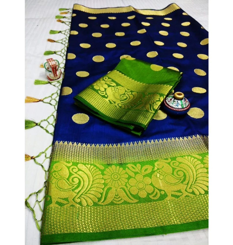 100% чистый шелк-сырец сари/индийский стиль Kanjivara шелковые сари-сырье от производителя