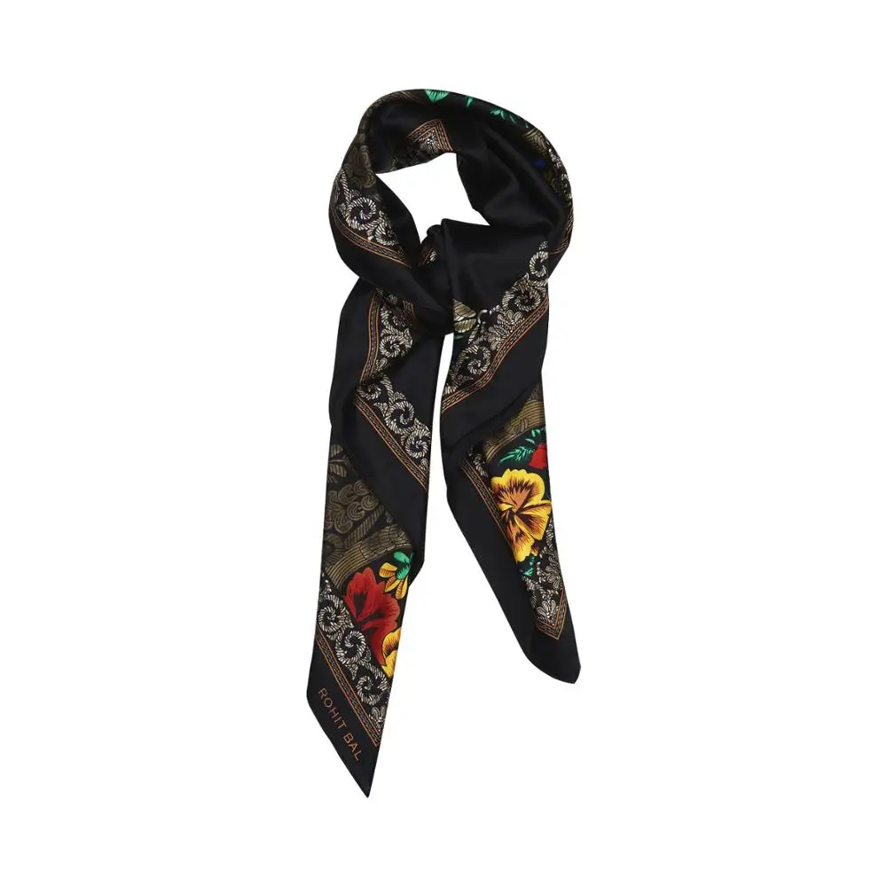 Best seller silk scarf 100% classic women scarf low cost silk scarf 2019