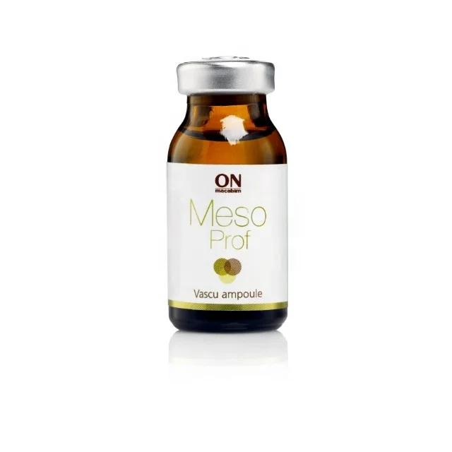 Mesotherapy Ampoules Indicated for use On Temperature Sensitive Skin with Rosacea Vascu - Meso-Prof Series Of ONmacabim Brand