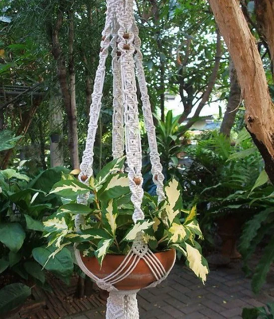 Indian Handmade Macrame Plant Hanger  Holder Planter  Manufacturer Supplier Whole seller